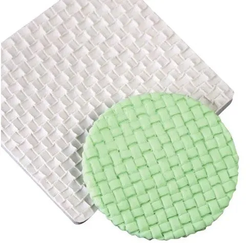 Wicker Weave Silicone Mould
