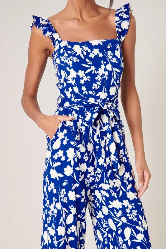 Wide Leg Sleeveless Jumpsuit