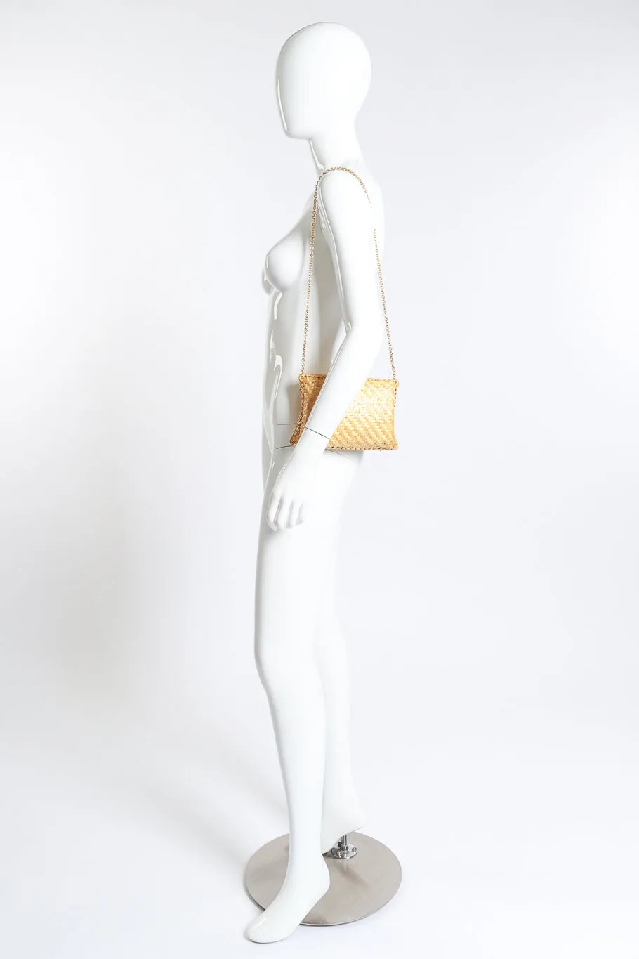 Willow Weave Shoulder Clutch