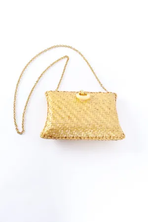 Willow Weave Shoulder Clutch