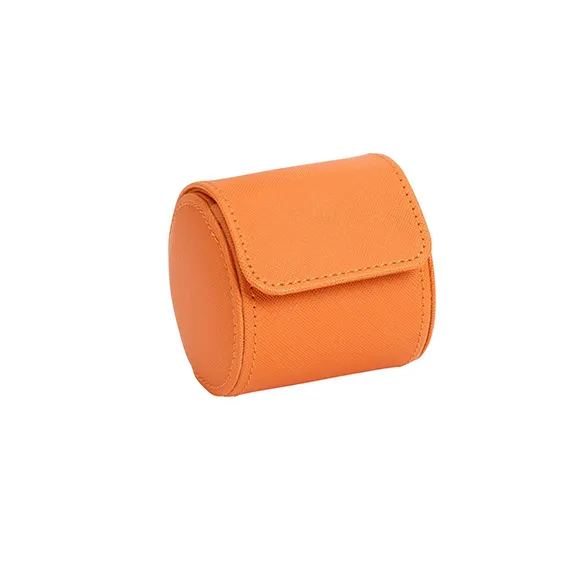 WOLF Single Watch Roll in Tutti Frutti Orange