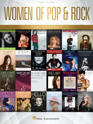 WOMEN OF POP & ROCK – 2ND EDITION - Easy Piano Discontinued