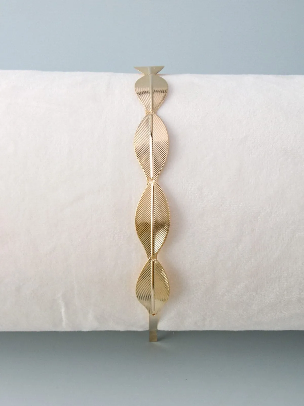 WOMEN'S GOLD DETAILED HEADBANDS
