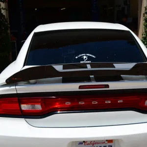ZL1 Addons 11-14 Dodge Charger Wicker Bill